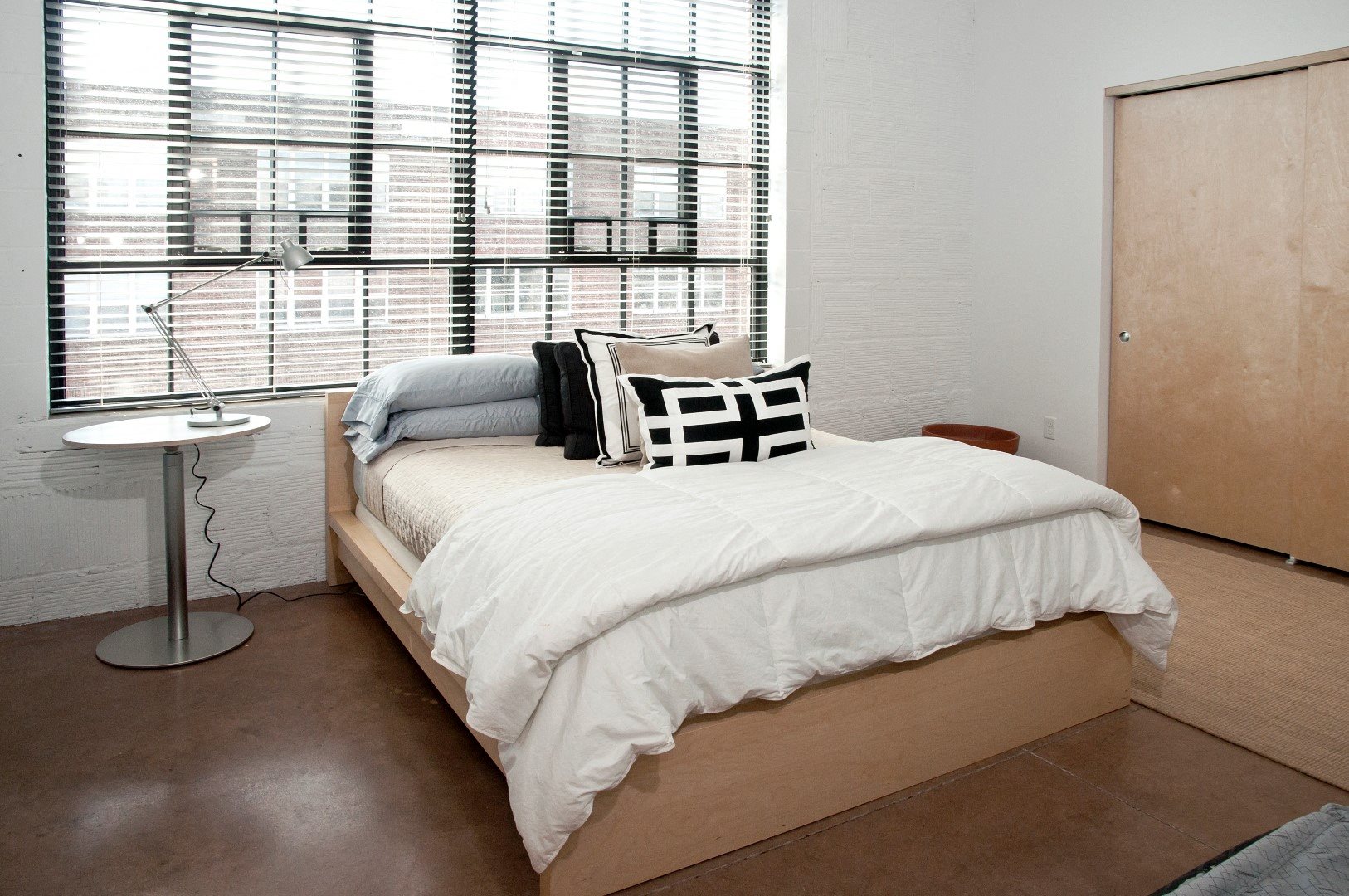 Gurley Lofts Model Bedroom